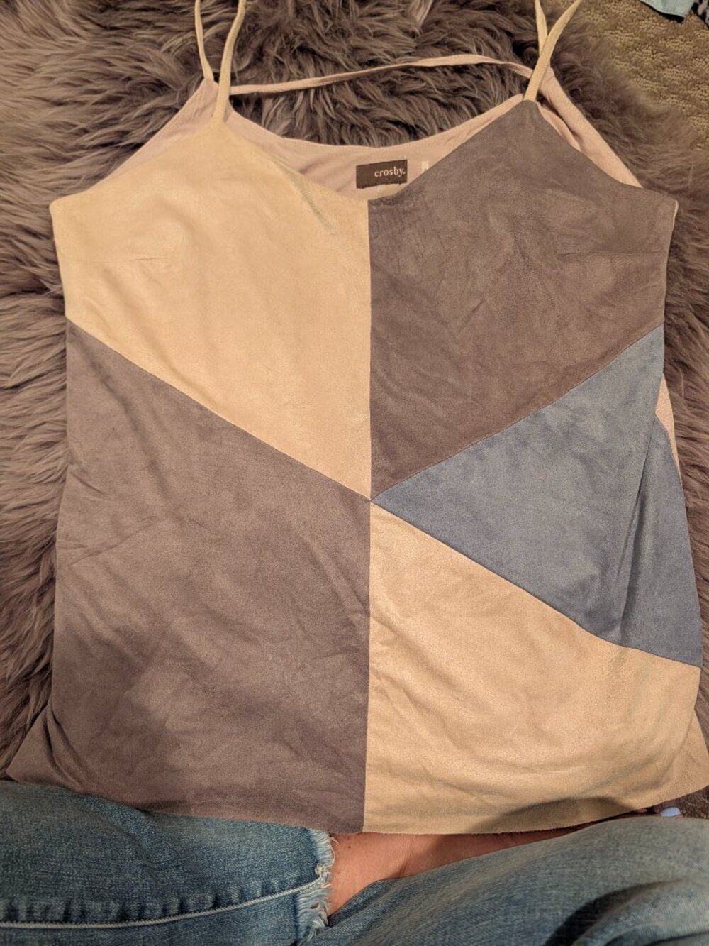 Ultrasuede tank